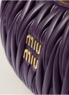Miu Miu Wander quilted nappa leather hobo Crossbody Shoulder Bag  - Image 5