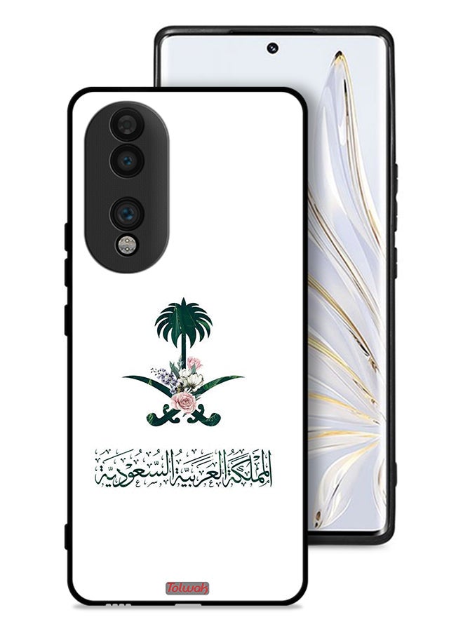 Tolwak Honor 70 Protective Case Cover Kingdom Of Saudi Arabia Sign Of Flowers - Image 1