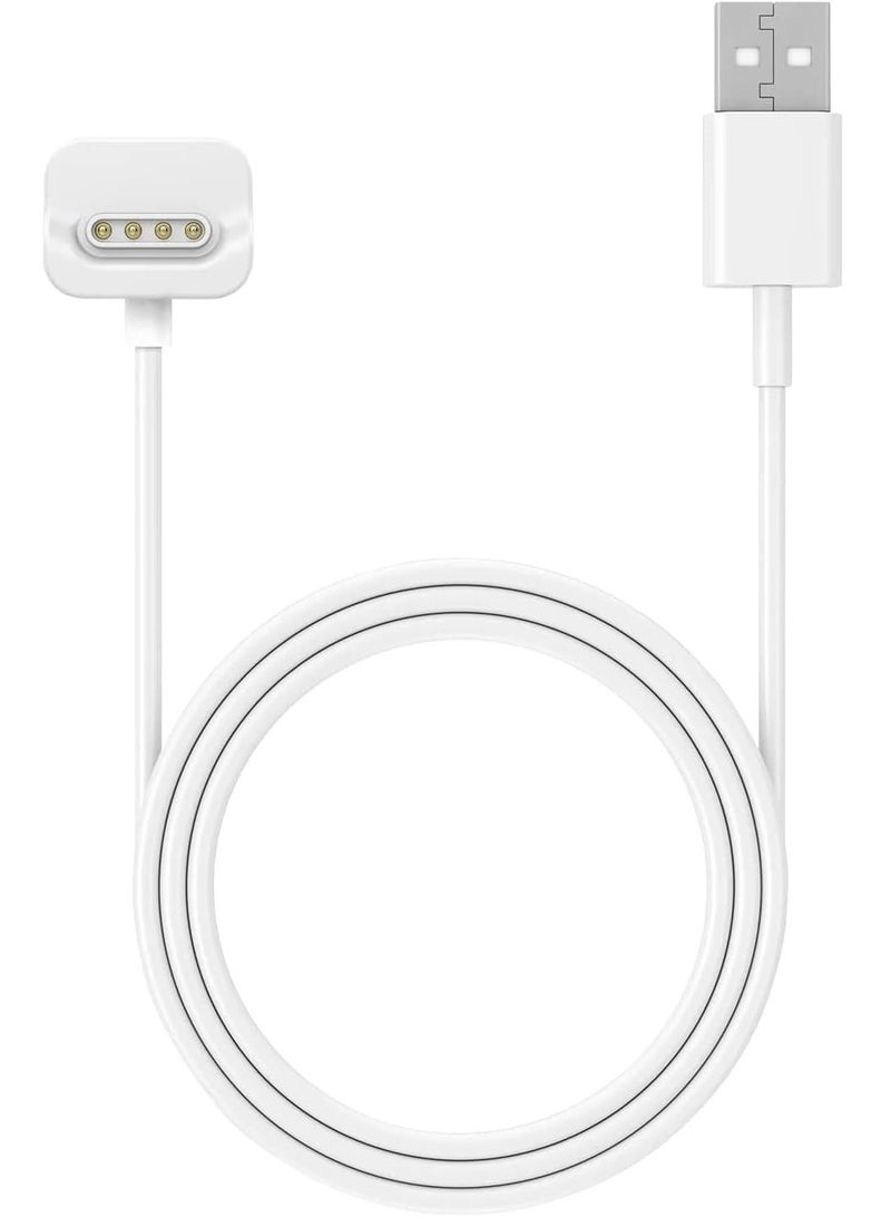 myFirst Magnetic Charging Cable Compatible with Fone R2, Charging and Data Transfer, 3Ft Length - White