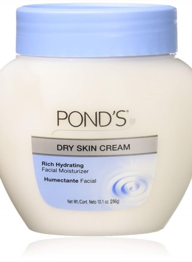 Pond's كريم البشرة الجافة الكلاسيكي المحب 10.1 أونصة (عبوة من 2) - Image 1
