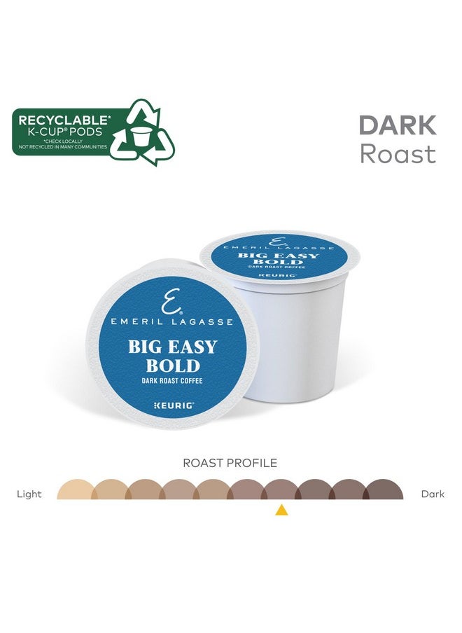 Emeril Lagasse - Emeril Big Easy Bold Single-Serve Keurig K-Cup Pods, Dark Roast Coffee Pods, 48 Count - Image 1
