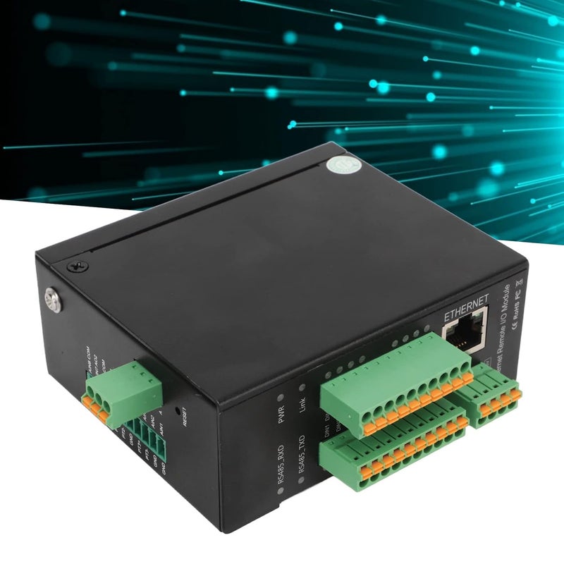 كلاراكو وحدة الإدخال والإخراج عن بُعد إيثرنت M410T، محول وسائط إيثرنت، وحدة بيانات اكتساب الإرسال 16 DIN، لـ Modbus AC100‑240V - Image 4