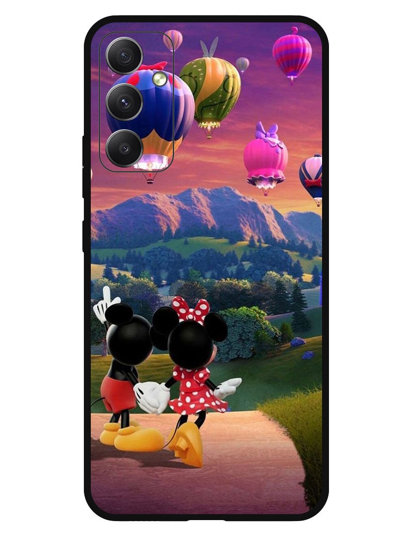 Theodor Protective Case Anti Scratch Shock Proof Bumper Cover For Samsung Galaxy F54 Mickey Minnie - Image 1