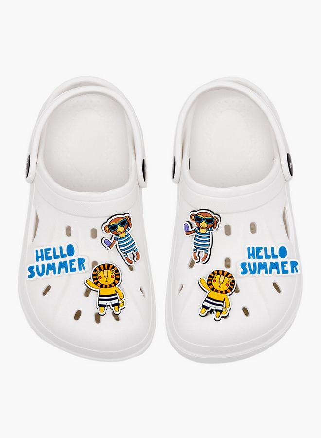 Aqua Boys Safari Jibbitz Clogs - Image 3