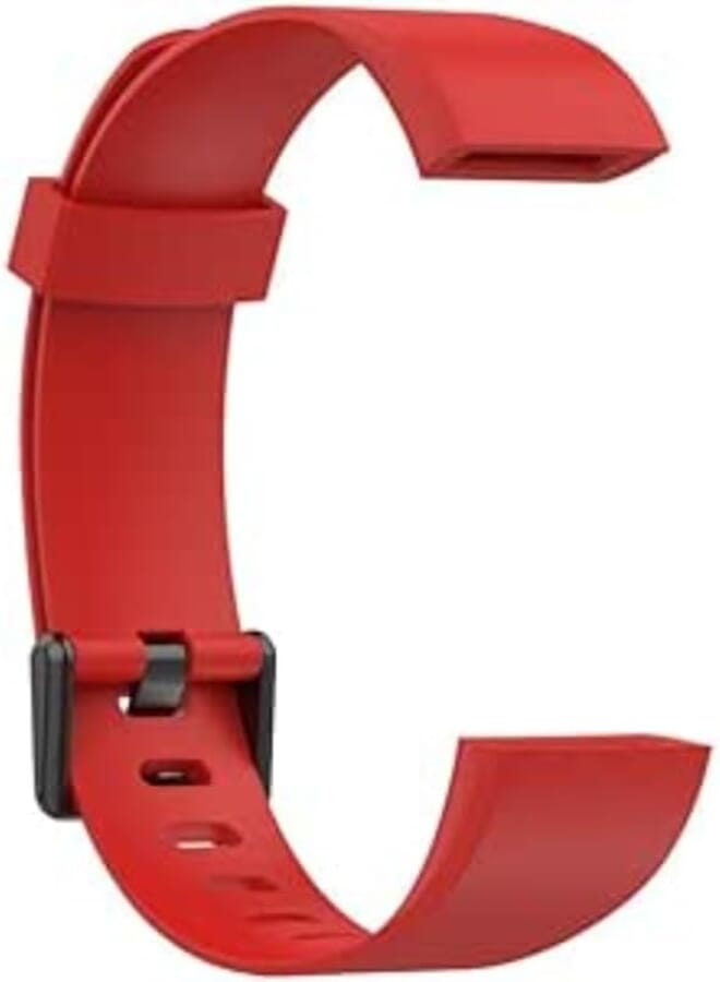For Realme Band RMA199 Solid Color Silicone Strap (Red)