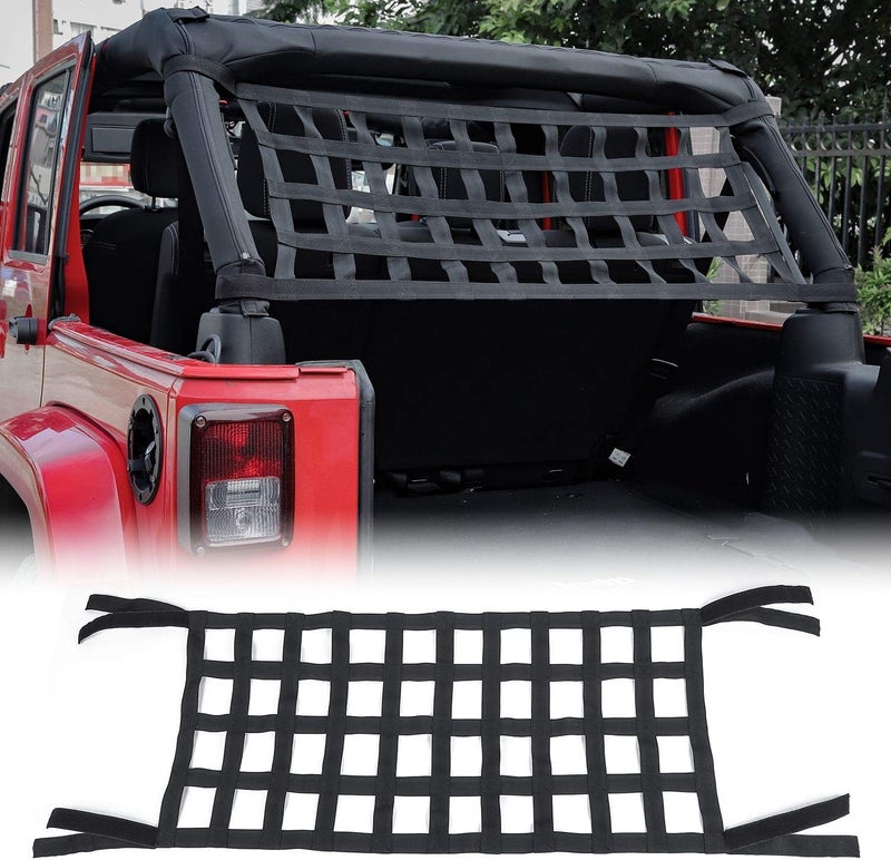 CheroCar Mesh Cargo Net for Jeep Wrangler - Image 2