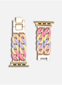 Haute Sauce Solid Acrylic Apple Watch Strap For Women | 42mm/44mm/45mm  - Image 4