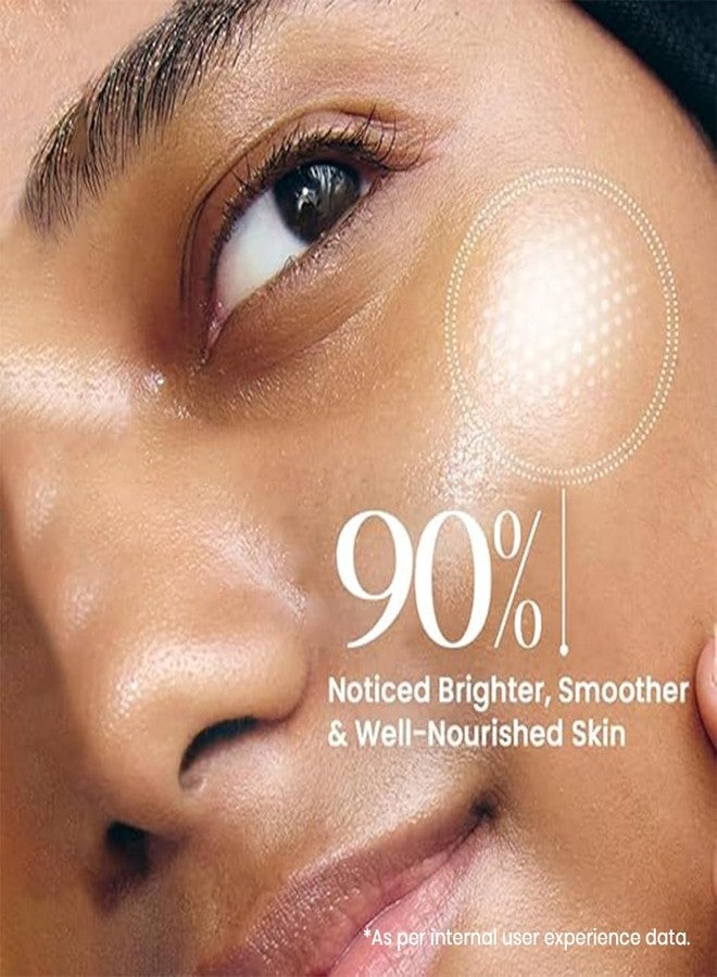 Glamveda Rice & Ceramide Dewy Sunscreen SPF 50 PA+++ | Transparent, Ultra lightweight gel cream | No White Cast, Water & Sweat Proof | For Dry & Sensitive Skin Types 50 ml - Image 5