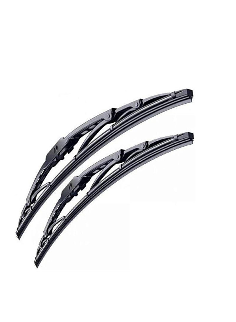 general brand A set of metal car windshield wiper blades, size 20 - Image 4