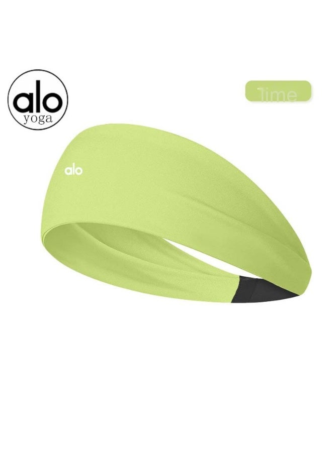 alo Alo Yoga Women's High-Stretch Wide Yoga Fitness Headband