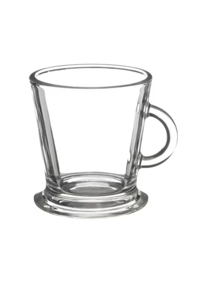 سيكريت كوب زجاجي كليو فاخر وأنيق ومتين، شفاف، سعة 180 مل - Image 2