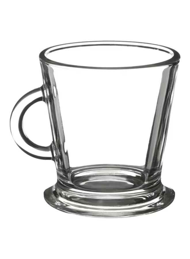 سيكريت كوب زجاجي كليو فاخر وأنيق ومتين، شفاف، سعة 180 مل - Image 1