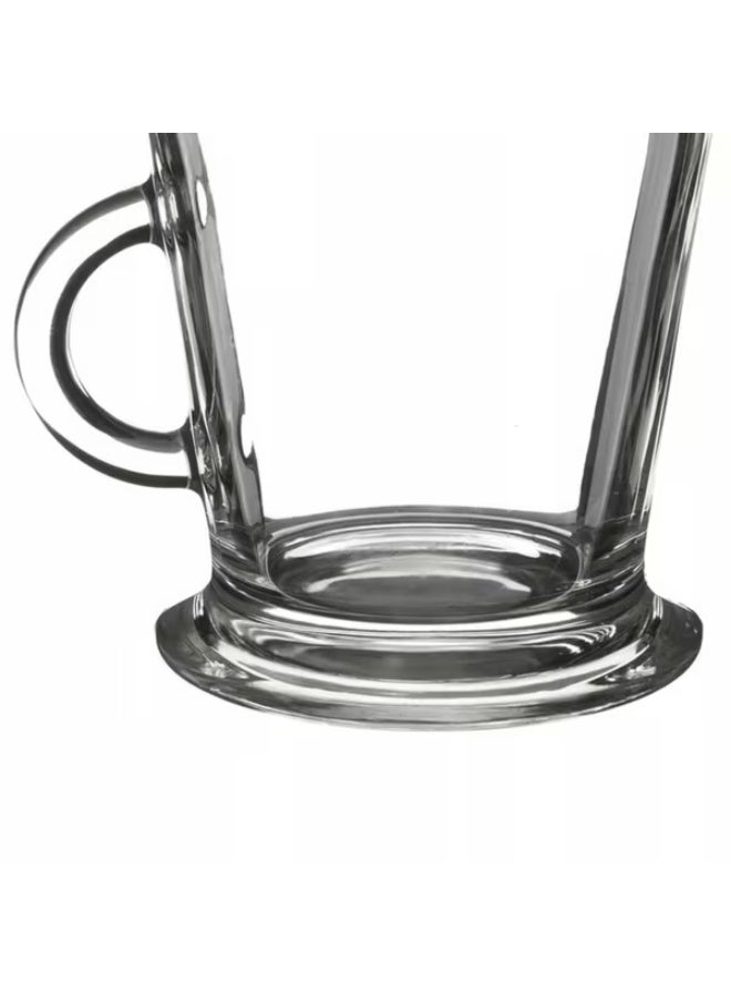 سيكريت كوب زجاجي كليو فاخر وأنيق ومتين، شفاف، سعة 180 مل - Image 3