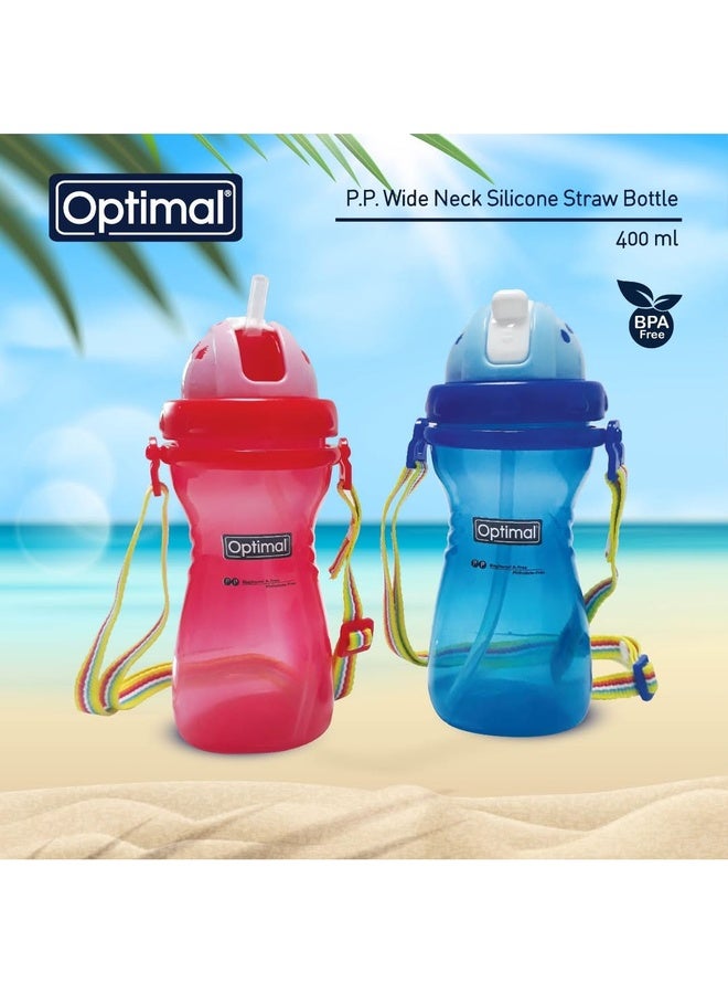 Optimal زجاجة من القش السيليكون - متنوعة - Image 3