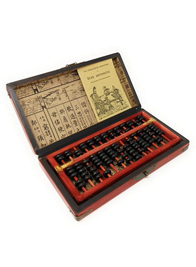 Asian Home Vintage Chinese Wooden Bead Arithmetic Abacus W. Instruction - Image 2
