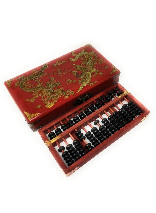 Asian Home Vintage Chinese Wooden Bead Arithmetic Abacus W. Instruction - Image 1