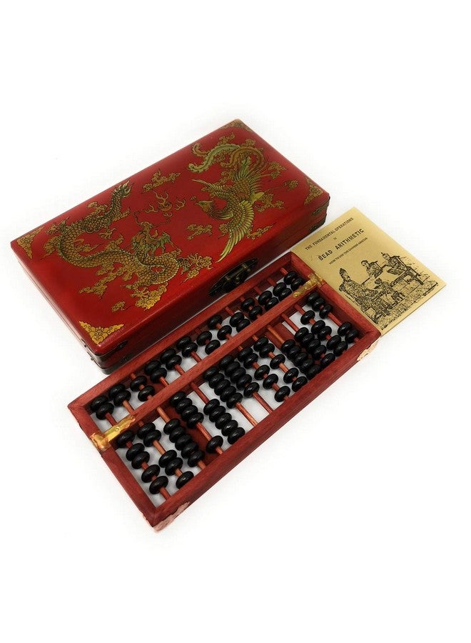 Asian Home Vintage Chinese Wooden Bead Arithmetic Abacus W. Instruction - Image 5