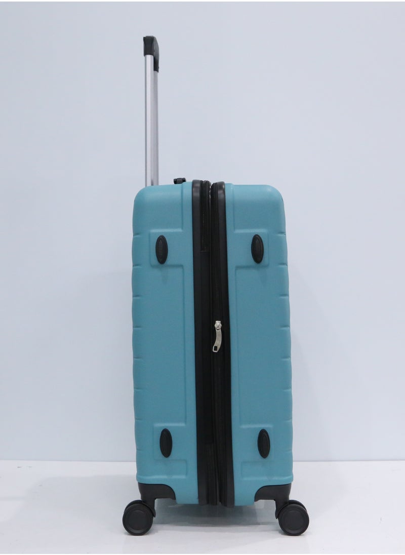 3 Piece ABS Hard side Trolley Luggage Set Spinner Wheels with Number Lock