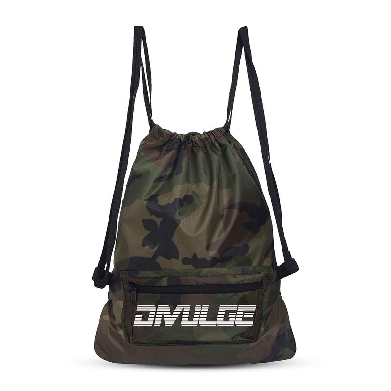DIVULGE 16 L Small Size Polyester Multi Utility Sports Gym Drawstring Backpack - Image 1