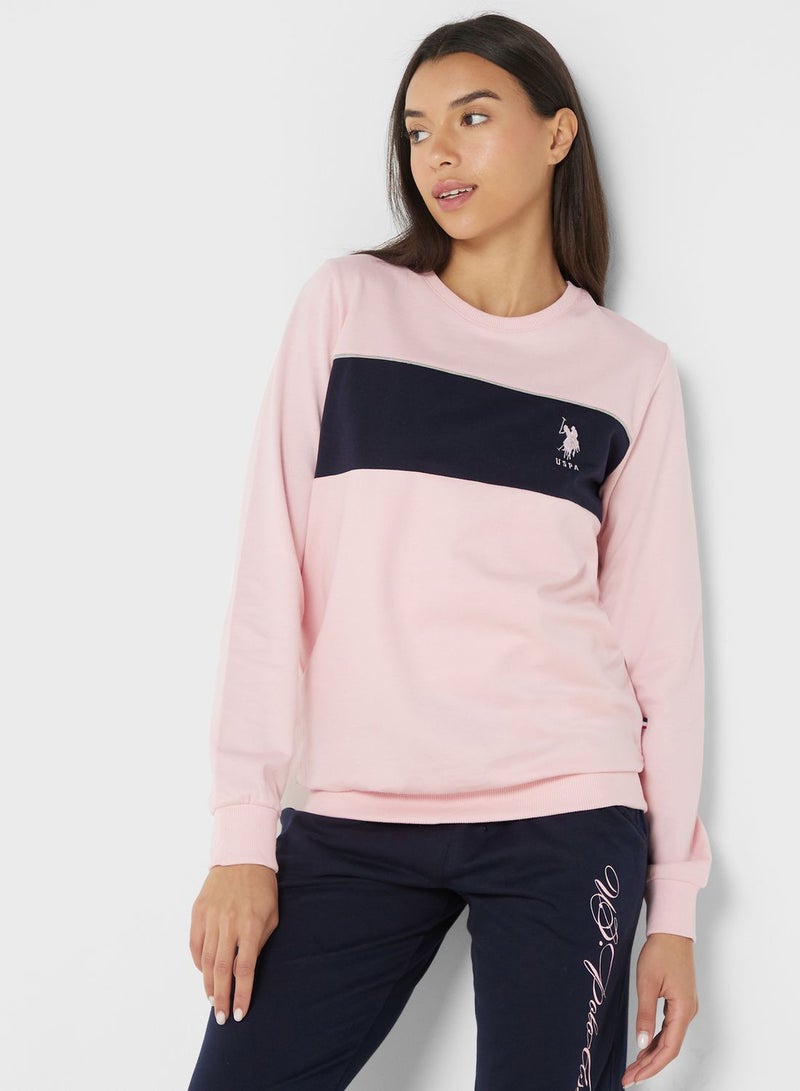 High Waist Logo Pyjama Set