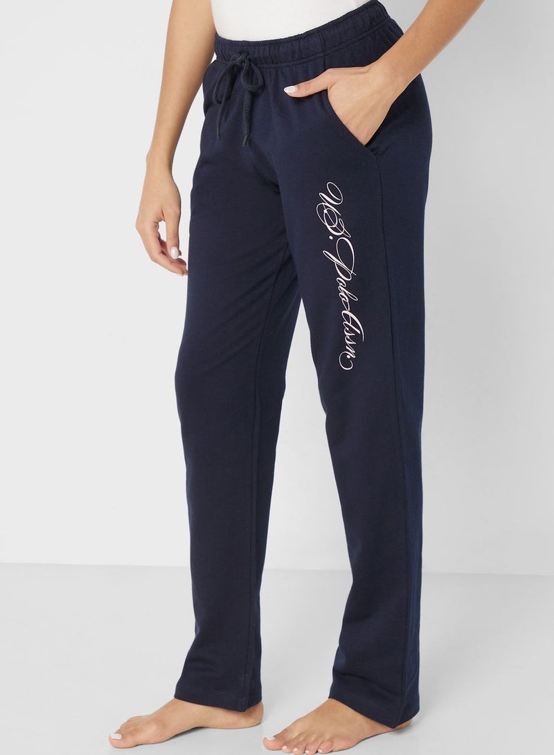 High Waist Logo Pyjama Set