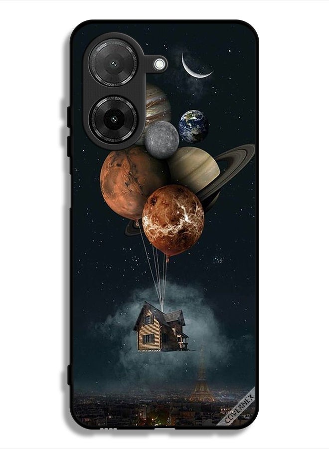 Covernex Xiaomi Redmi A5 4G Protective Case Cover Balloon Planets Takes Home - Image 1
