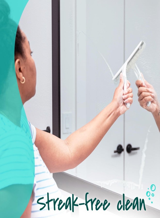 Scotch Brite Scotch-Brite Dual Blade Squeegee, Safe on Mirrors, Glass Shower Doors, Windows and More, 4 Count - Image 5