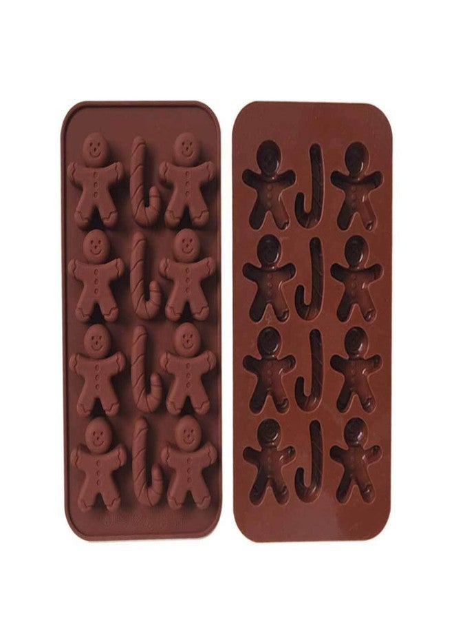 Barasti Chocolate Mould Silicone Chocolate Making Mould Food Grade Baking Mold Kitchen Tools for Homemade Chocolates Candy Christmas Desserts Flexible Reusable Baking Mold - Image 1