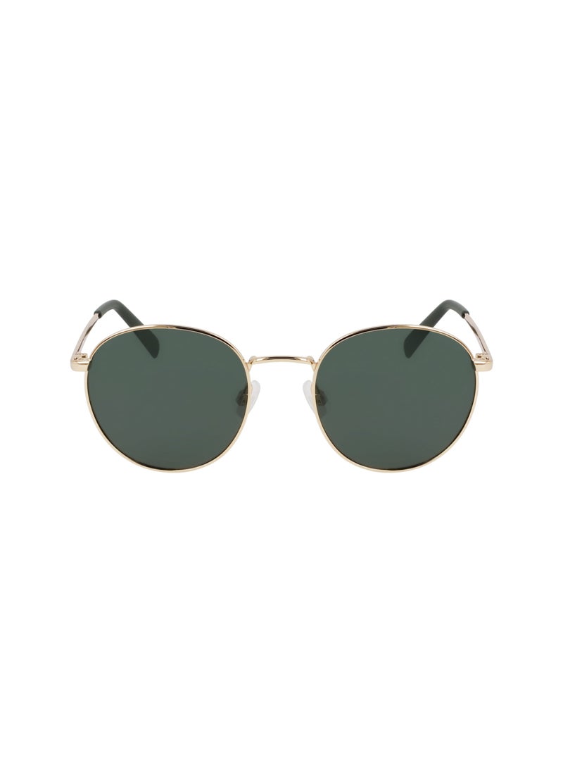 NAUTICA Unisex UV Protection Round Shape Metal Sunglasses N100SP-717-5120 - Lens Size: 51 - Gold  - Image 1