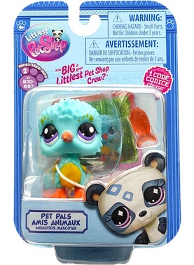 Littlest Pet Shop Single Figure 00522 G7#82 Fish Blue Bird