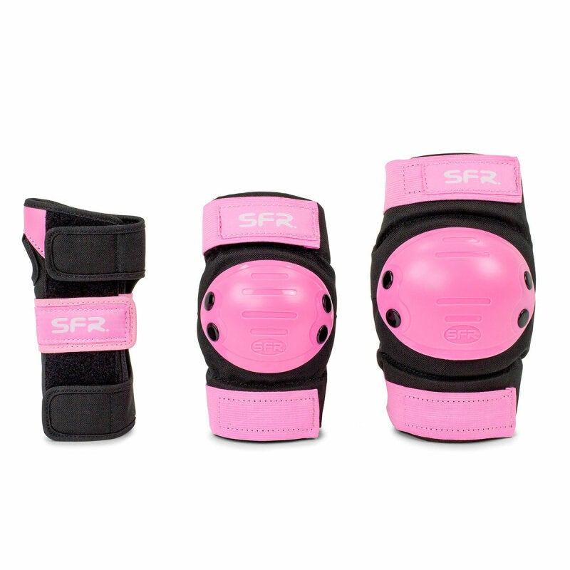 SFR Youth Ramp Triple Pads Set - Black/Pink