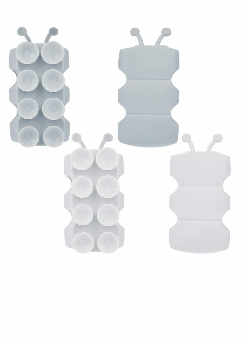 SOLARAE Shower Head Holder, Shower Head Suction Cup Holder Silicone Relocatable Wall Shower Head Holder Without Drilling Adhesive Mount Bracket for Senior Kid Adult... - Image 1