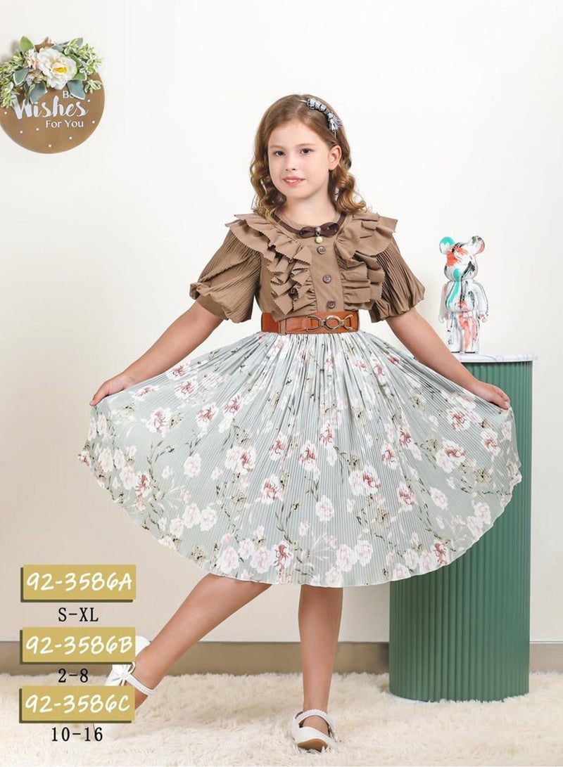 Girls dress suitable for Eid and special occasions - Image 1