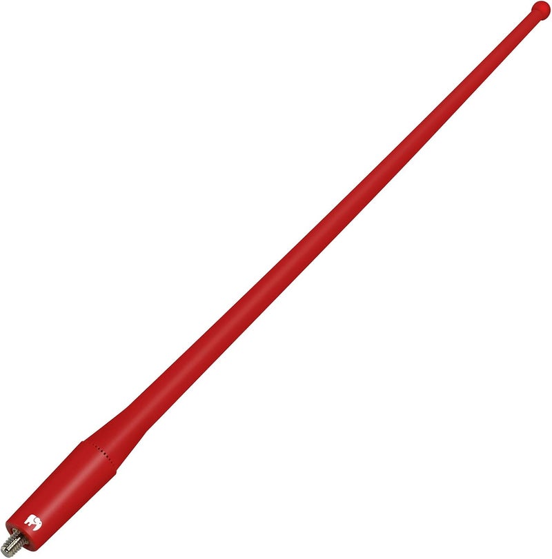 ONE250 13-Inch Flexible Rubber Antenna for Toyota Vehicles - Red - Image 1