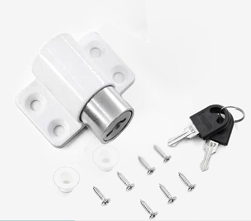 5 Sliding Door Safety Lock for Sliding Doors and Windows Protection .Child Safety Kalon Compatible with All Aluminium and Wood Sliding Windows - Image 2