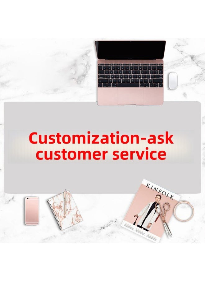 Generic - Quick Key English Mousepad For IP Computer Office Use Anti-Slip Durable Fabric Bottom Ideal For Calculator And Desktop-Color:200*240*2mm (wireless Frame)-Pattern:Buyers Bring Their Own Map - Image 1