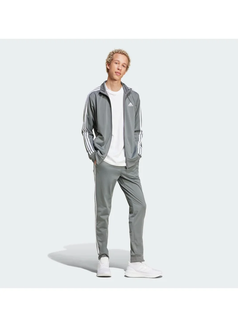 Adidas Basic 3 Stripe Tricot Tracksuit