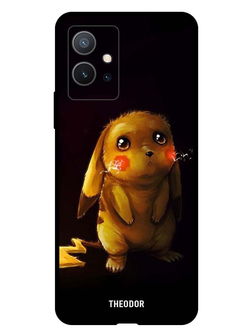 Theodor Protective Case Anti Scratch Shock Proof Bumper Cover For Vivo Y55s (2023) Cute Yellow Cartoon - Image 1