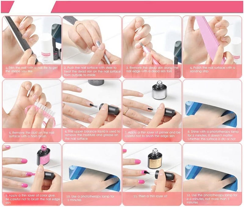 ويوبلز مقص أظافر، مقص أظافر صناعية على شكل حرف U، قص فرنسي احترافي، أدوات مانيكير فنية أكريليك لصالونات فن الأظافر المنزلية - Image 5