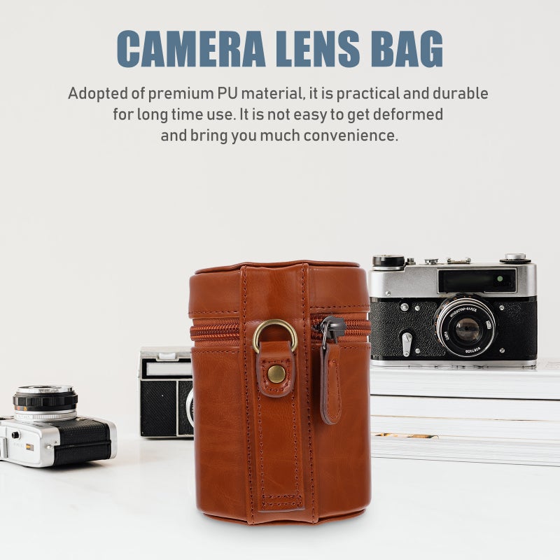 Camera Lens Storage Bag Camera Lens Storage Pouch Lens Storage Holder - Image 3