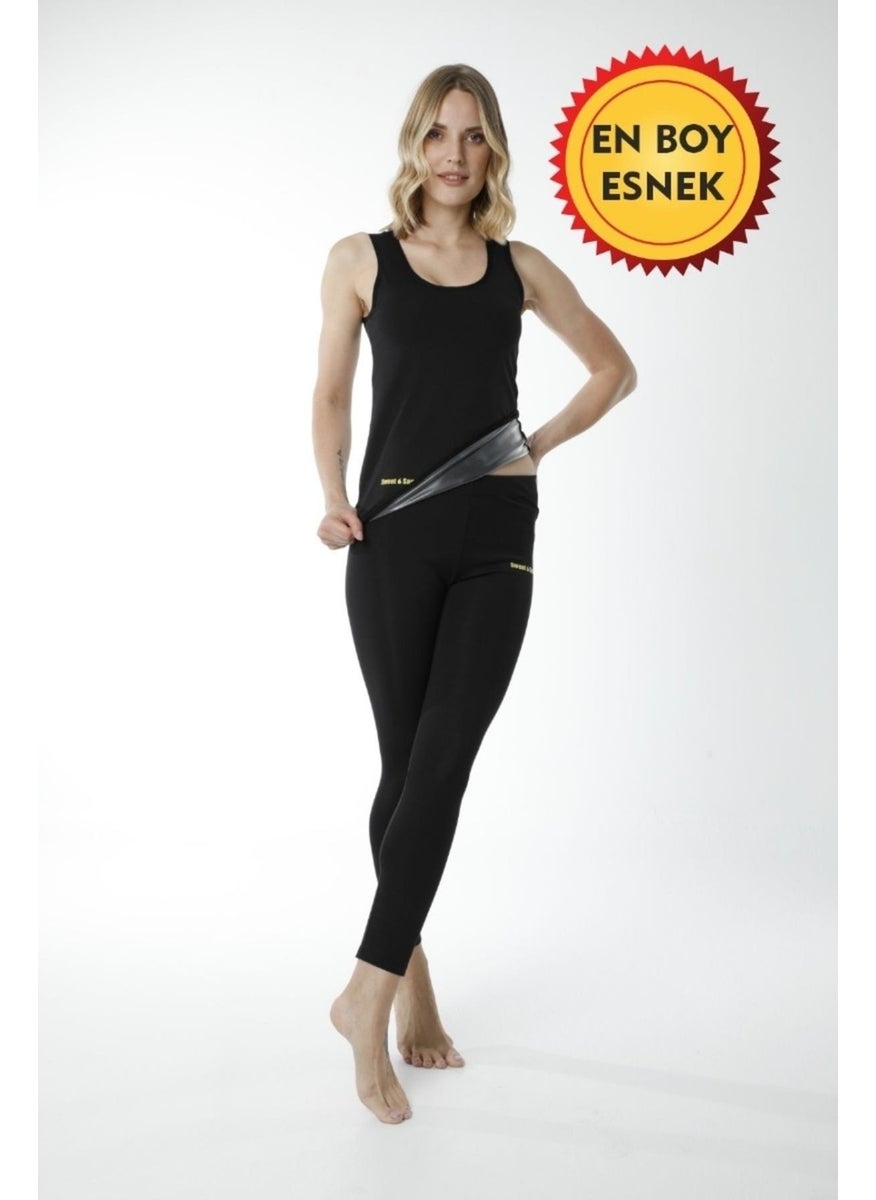 TECHNO 8Q - Thermal Tights Top and Bottom Athlete Exercise Tracksuit - Image 1