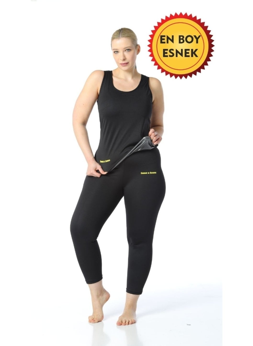 TECHNO 8Q - Thermal Tights Top and Bottom Athlete Exercise Tracksuit - Image 1