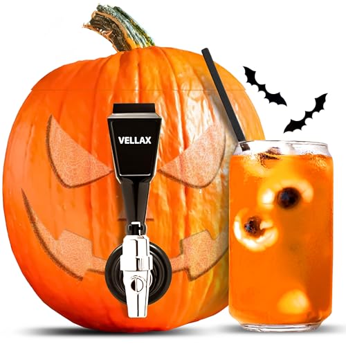 Vellax Original Watermelon Tap Kit - Coring Tool & Spigot Set for Fruit Keg, Pumpkin or Melon Beverage Dispenser - Easy Party Punch Bar - Image 1