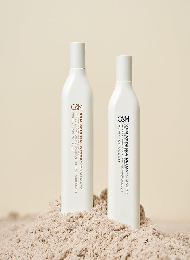 OM O&M Original Detox Vegan Vitamin C Shampoo, Cucumber, Peppermint Oil, Fresh Healthy Hair, Safe Daily Beauty Care, Dry Scalp Dandruff Shampoo for Women/Men, Paraben/Sulfate Free, Australian Made, 350ml - Image 4