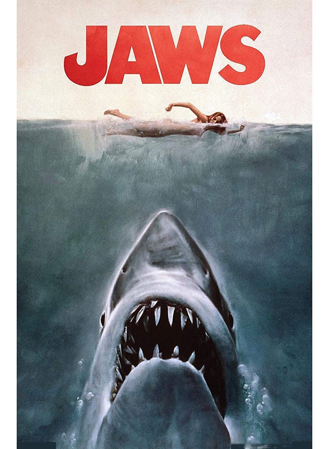 اب تو ديت  بوستر كبير عبارة عن قرش ابيض مستوحي من فيلم  مقاس 90 في 60 سم - Image 1