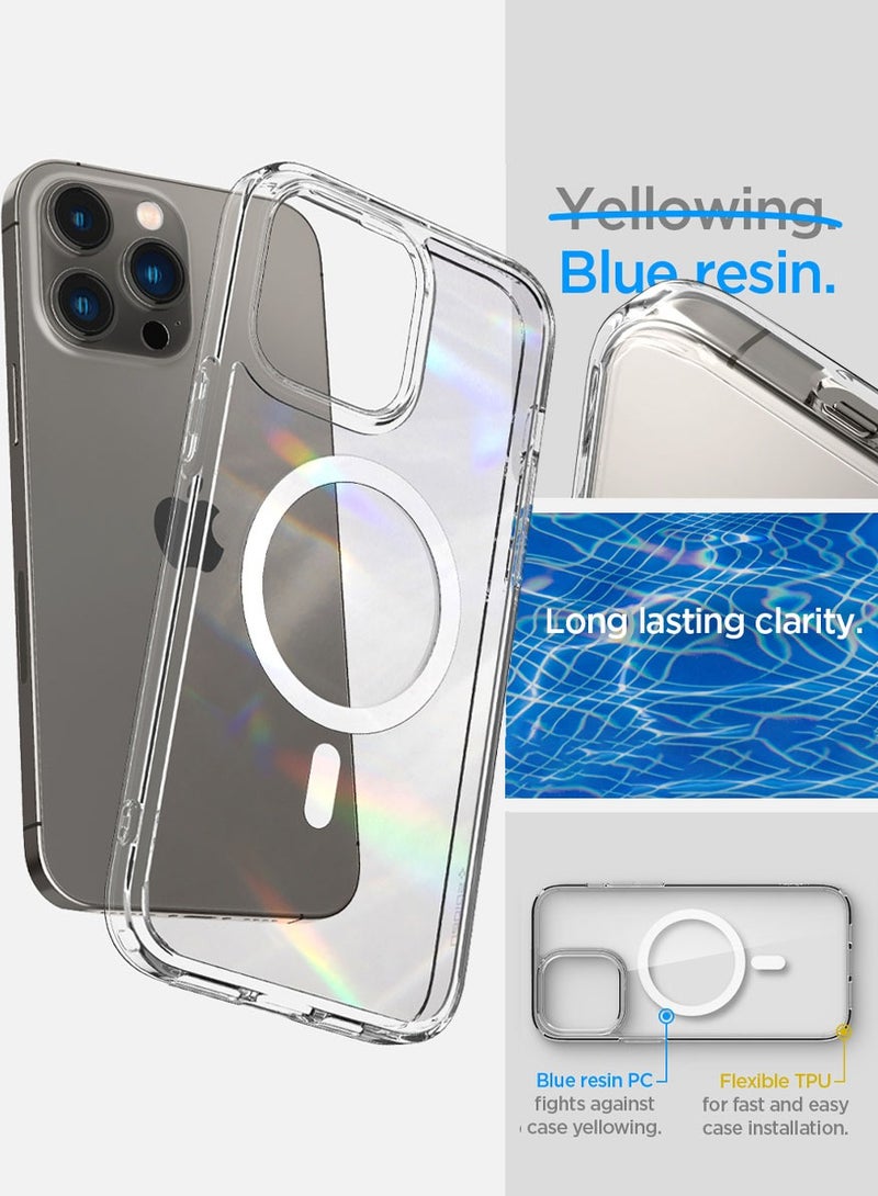 Spigen Ultra Hybrid Mag iPhone 14 Pro Case Cover with Magsafe - White - Image 2