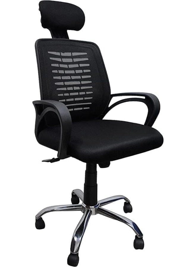 Ergonomic medical office chair for office managers with a black mesh back for optimal productivity and superior comfort all day long - Image 5