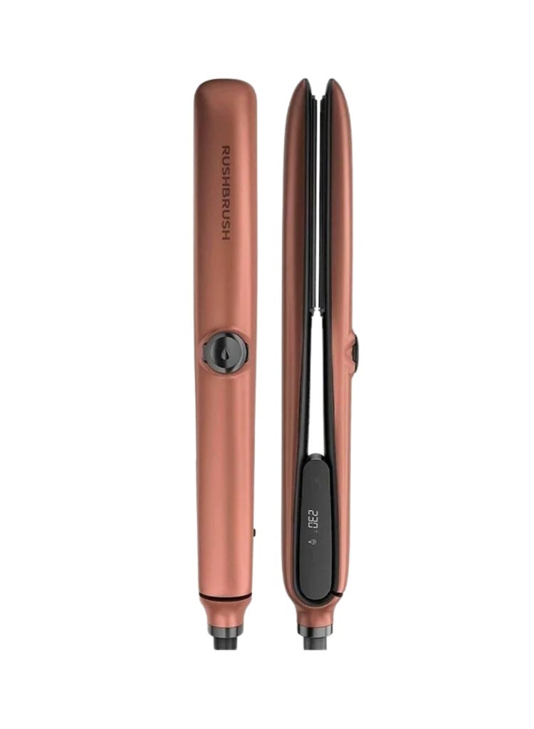 راش براش مكواه شعر راش براش X6 Plus روز جولد X6 Plus Straightener - Rose Gold - Image 1