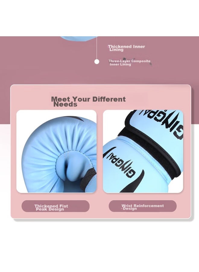 Competing pie Jingpai Boxing Gloves, Professional Boxing Gloves, Fighting, Muay Thai, Children And Adults, Sanda, Punching Bag Gloves, Training, Compeion, Fighting, Breathable - Image 2