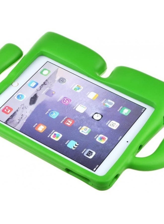 FOCUS Case for iPad Green Silicone Kids-Friendly Protective Case for iPad 10th Generation 10.9 Inch with Fun Cartoon Character Design, Shockproof Cover with Arms and Stand, Durable and Safe for Children - Image 2
